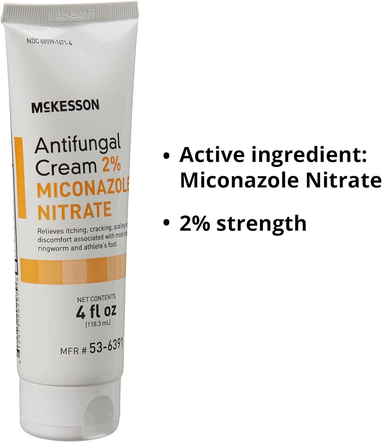 McKesson Antifungal Cream 2 Miconazole Nitrate Relives Jock Itch
