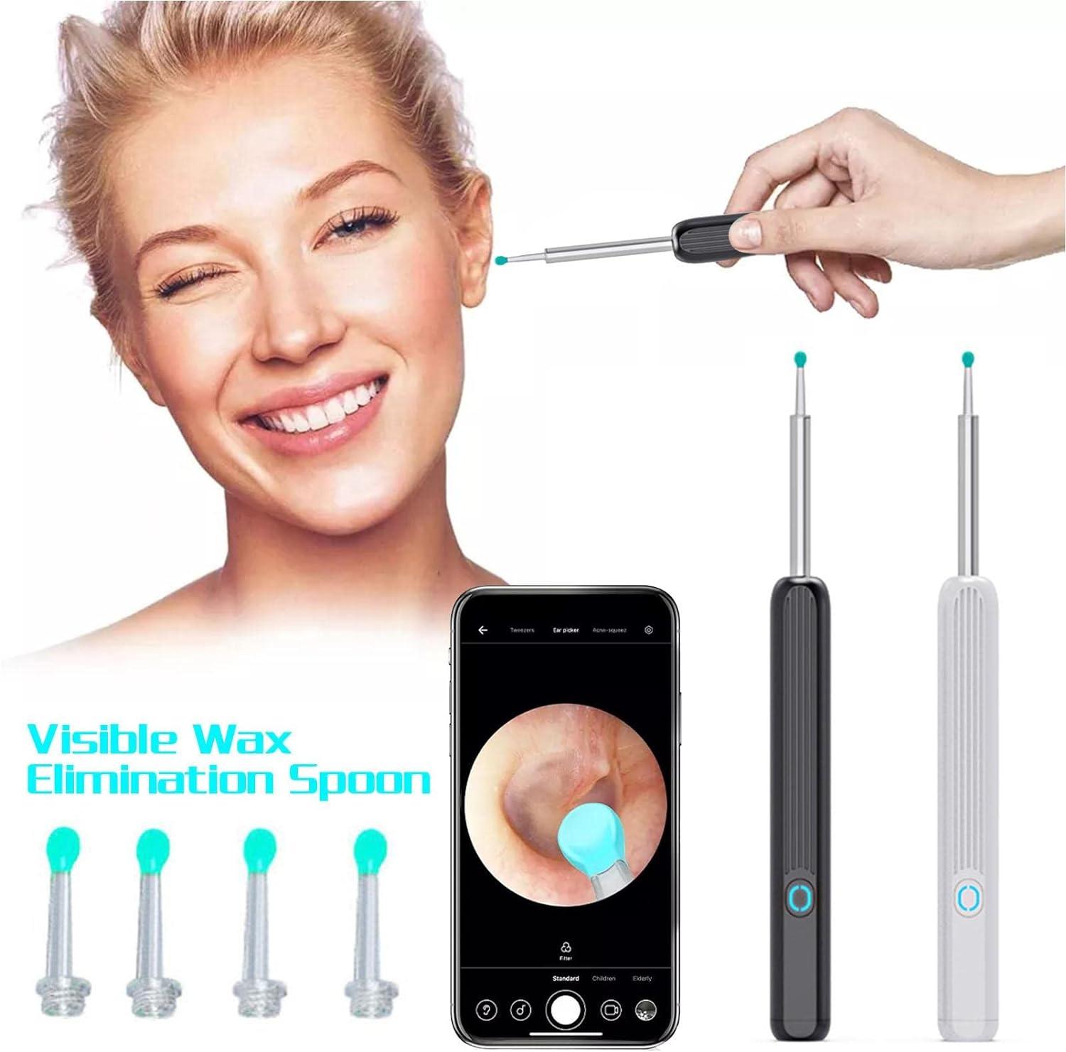 WAITLOVER NE3 Wireless Smart Visual Ear Cleaner Otoscope Ear Wax Ear