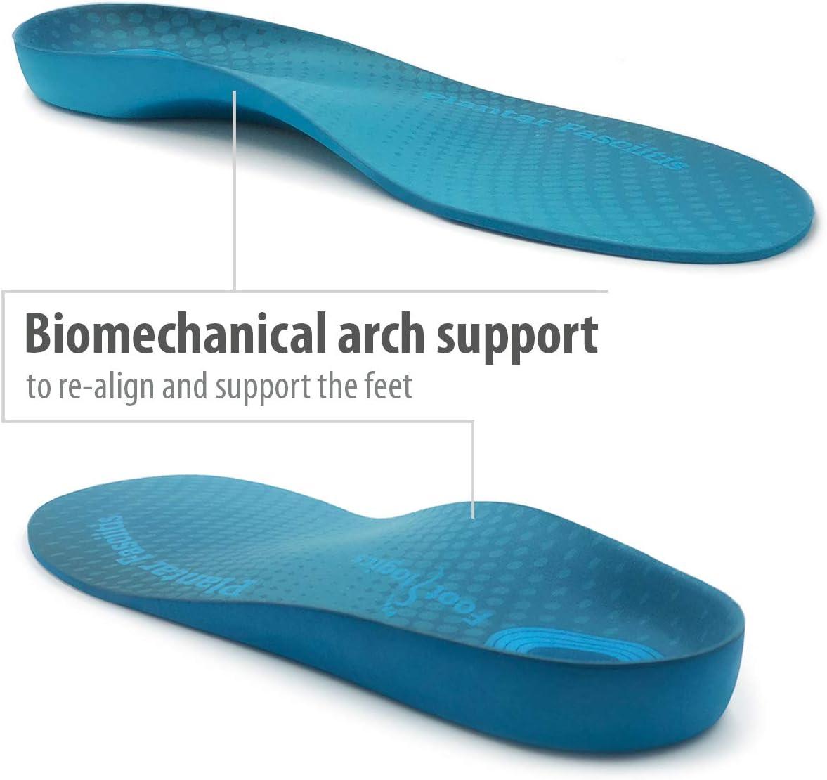 Footlogics FullLength Orthotic Shoe Insoles with Builtin Raise for