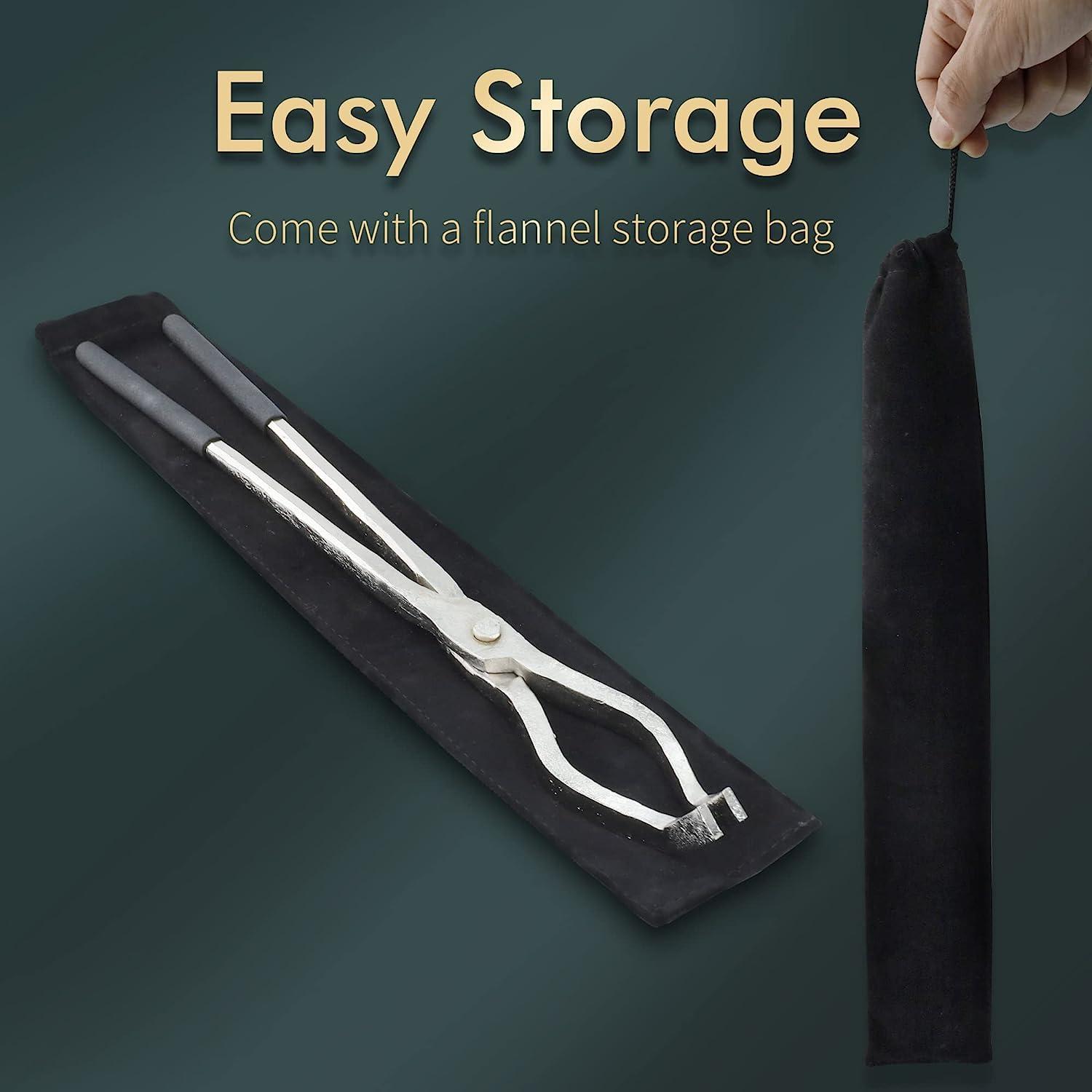 OTOOLWORLD Melting Furnace Tongs Pliers Pincers Casting