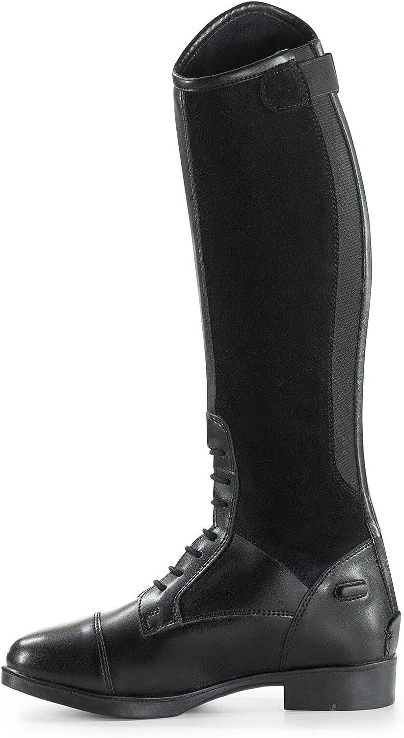 girls black riding boots
