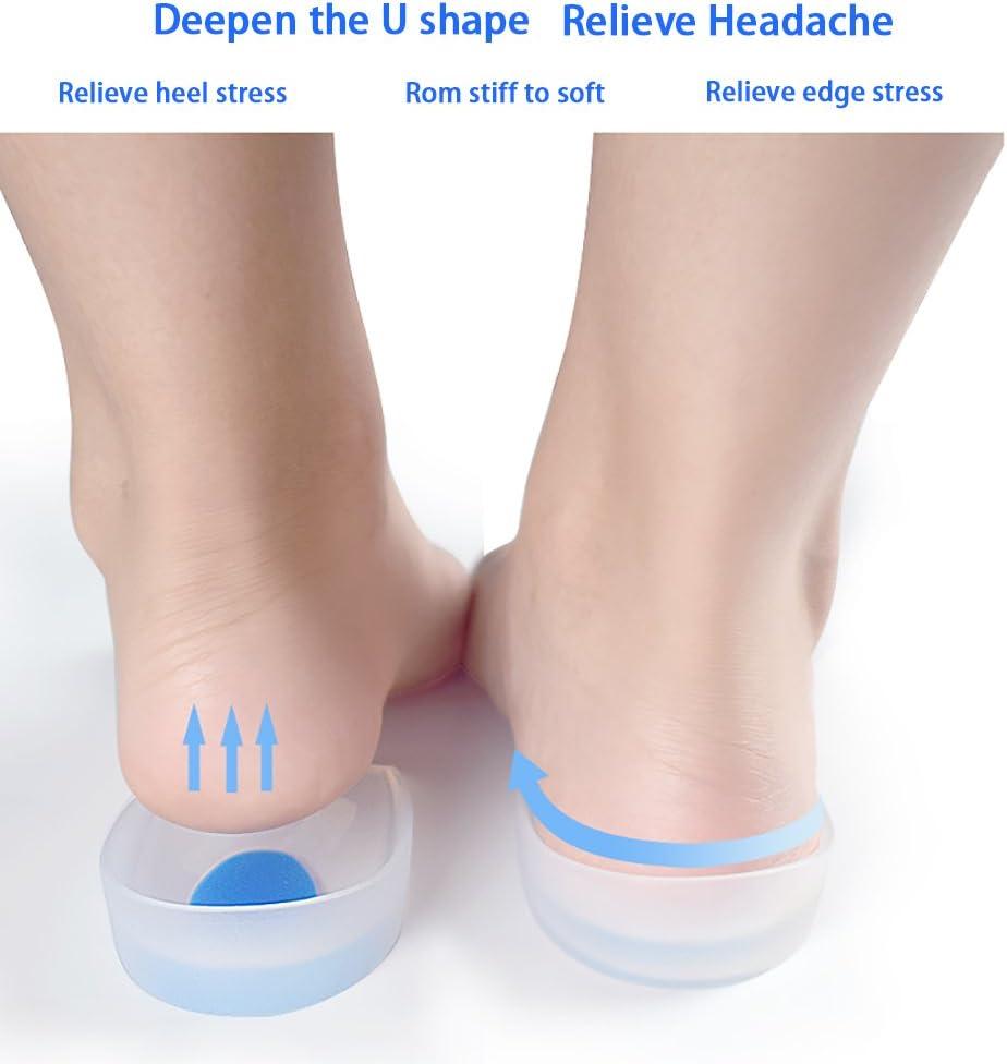 Buy Vissco Heel Cushion with Blue Spot, Foot Support for Shock Absorption &  Reduces Pressure on the Heel, Relieve Pain, Slip it on for Ankle, Knee &  Feet - Universal (Blue) Online