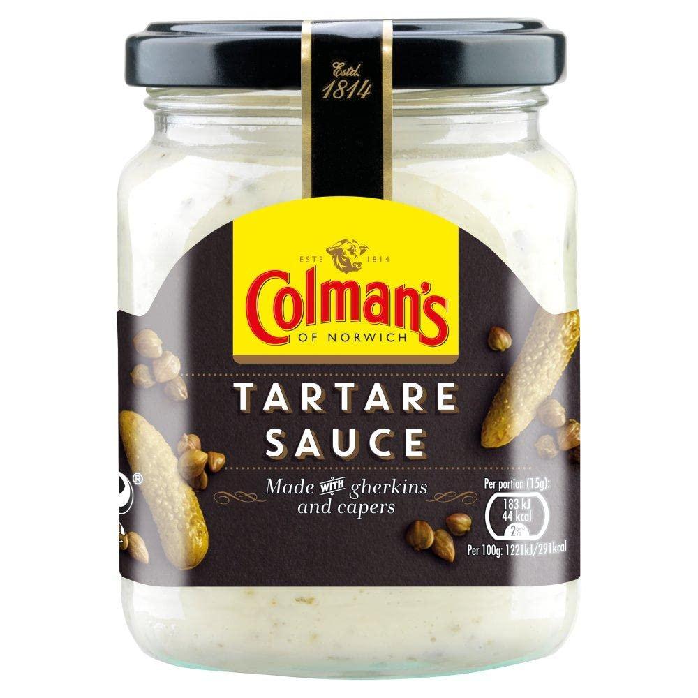 Original Colman's Tartare Sauce Imported From The UK England Tartar
