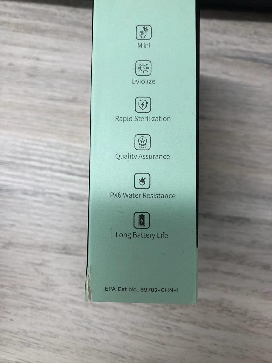 ennva UVC Toothbrush Sanitizer Case, Toothbrush Sterilizer, Rapid