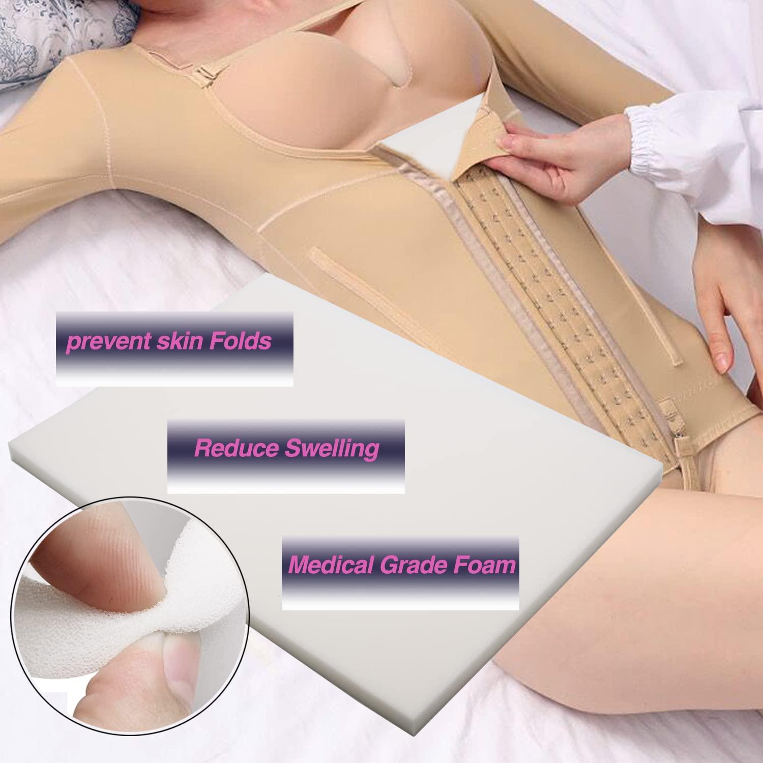  3 Pack Lipo Foam Pads - Post Surgery Ab Board Liposuction  Surgery Flattening Abdominal Compression Lipo Foam Sheets 8 X 11