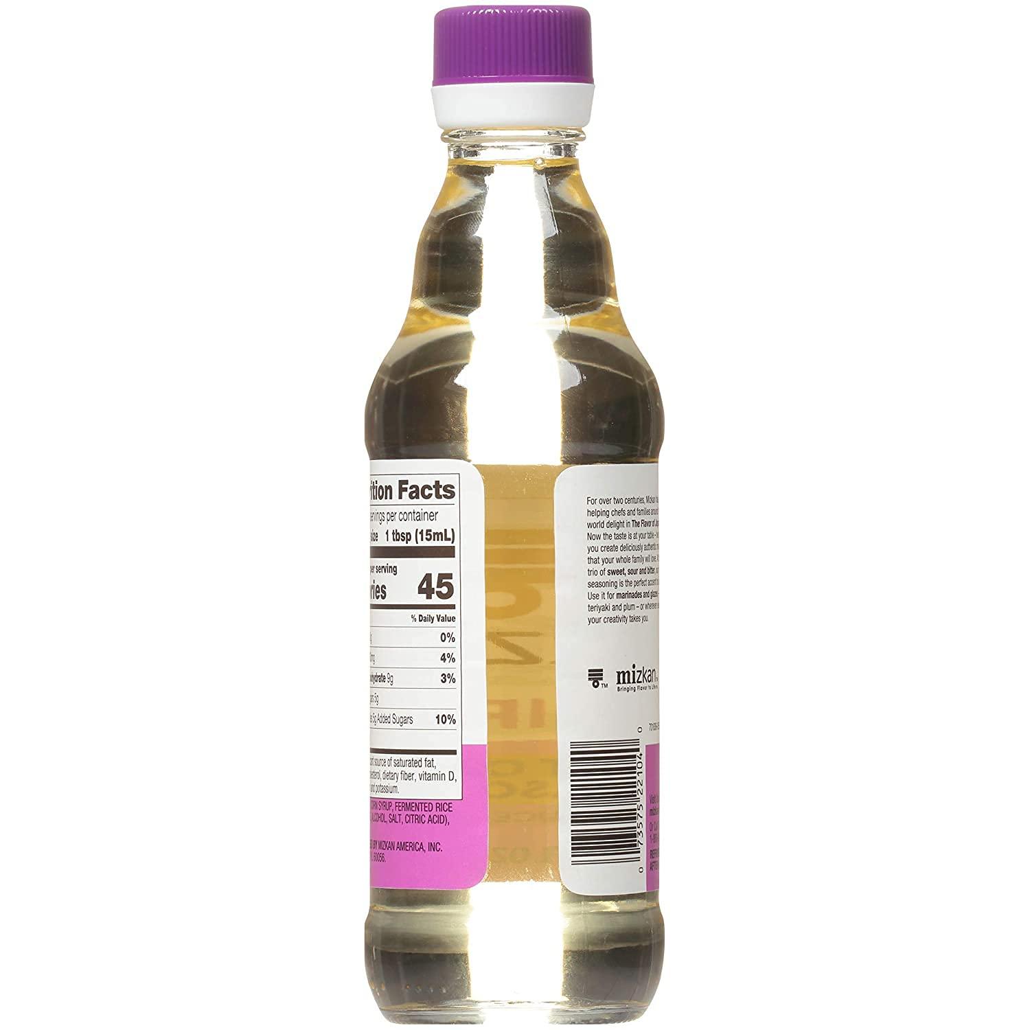 Nakano Roasted Garlic Seasoned Rice Vinegar 12 fl oz (Pack of 2)