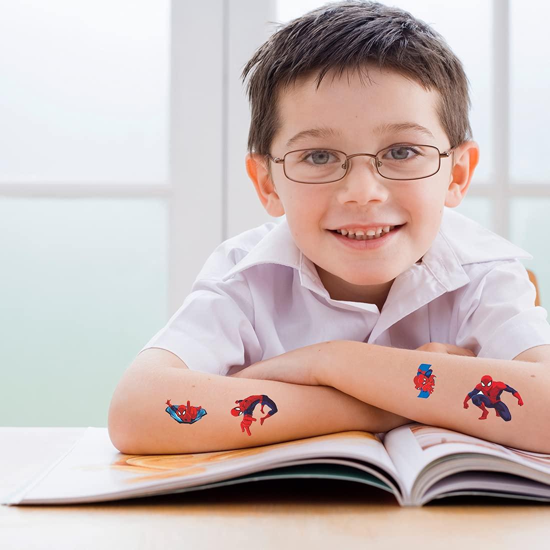 GODSON Fake Tattoos 10sheets Temporary Tattoos Kit for Kids Boys Adults