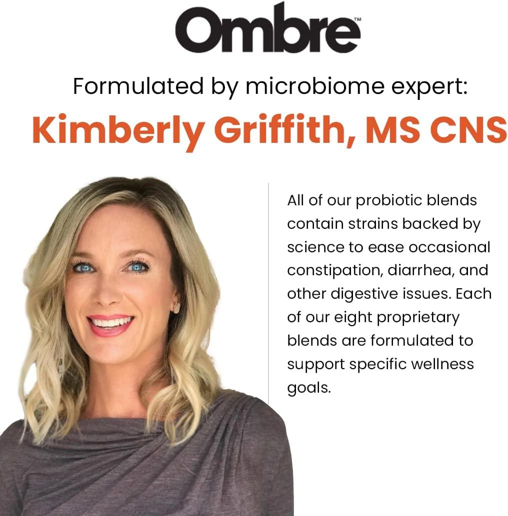 Ombre Gut Health Test Kit, Microbiome atHome Testing Kit for