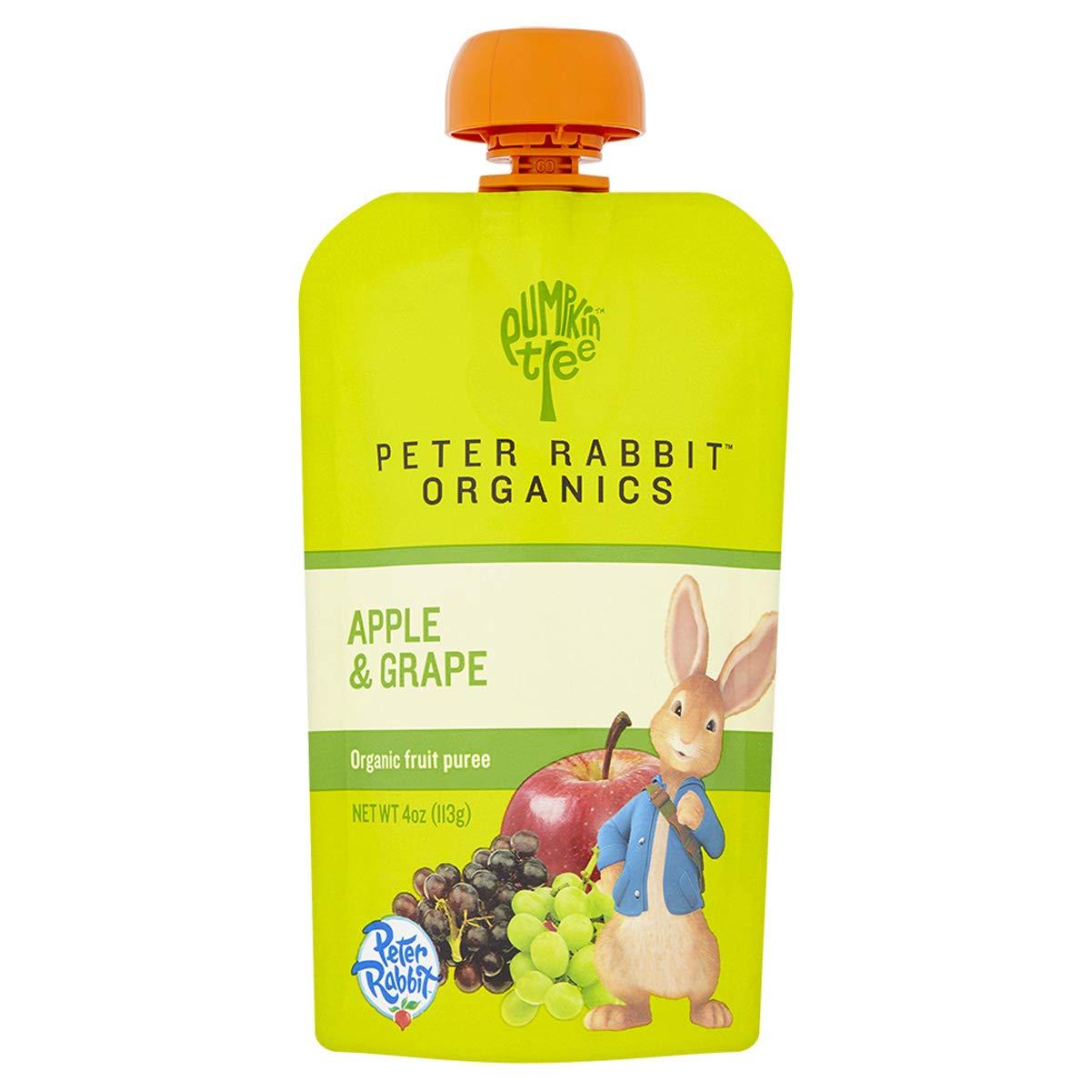 Peter Rabbit Organics Organic Apple and Grape 100 Pure Fruit Snack 4