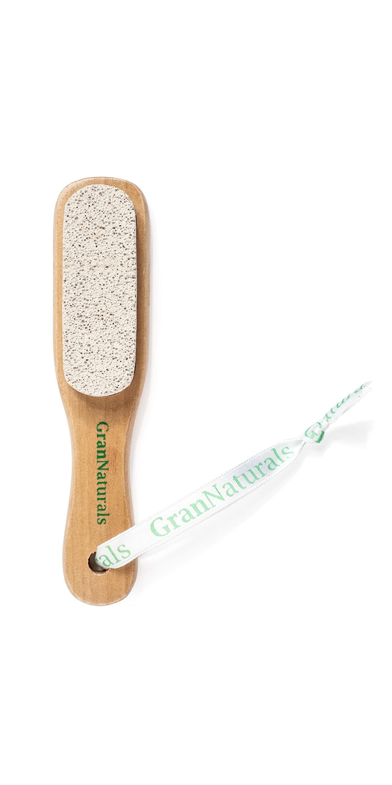 GranNaturals Pumice Stone for Feet with Handle Corn and Callus