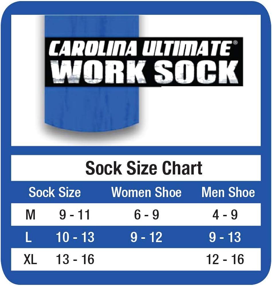 Carolina Ultimate Men's Diabetic NonBinding Quarter Socks 2 Pack Large