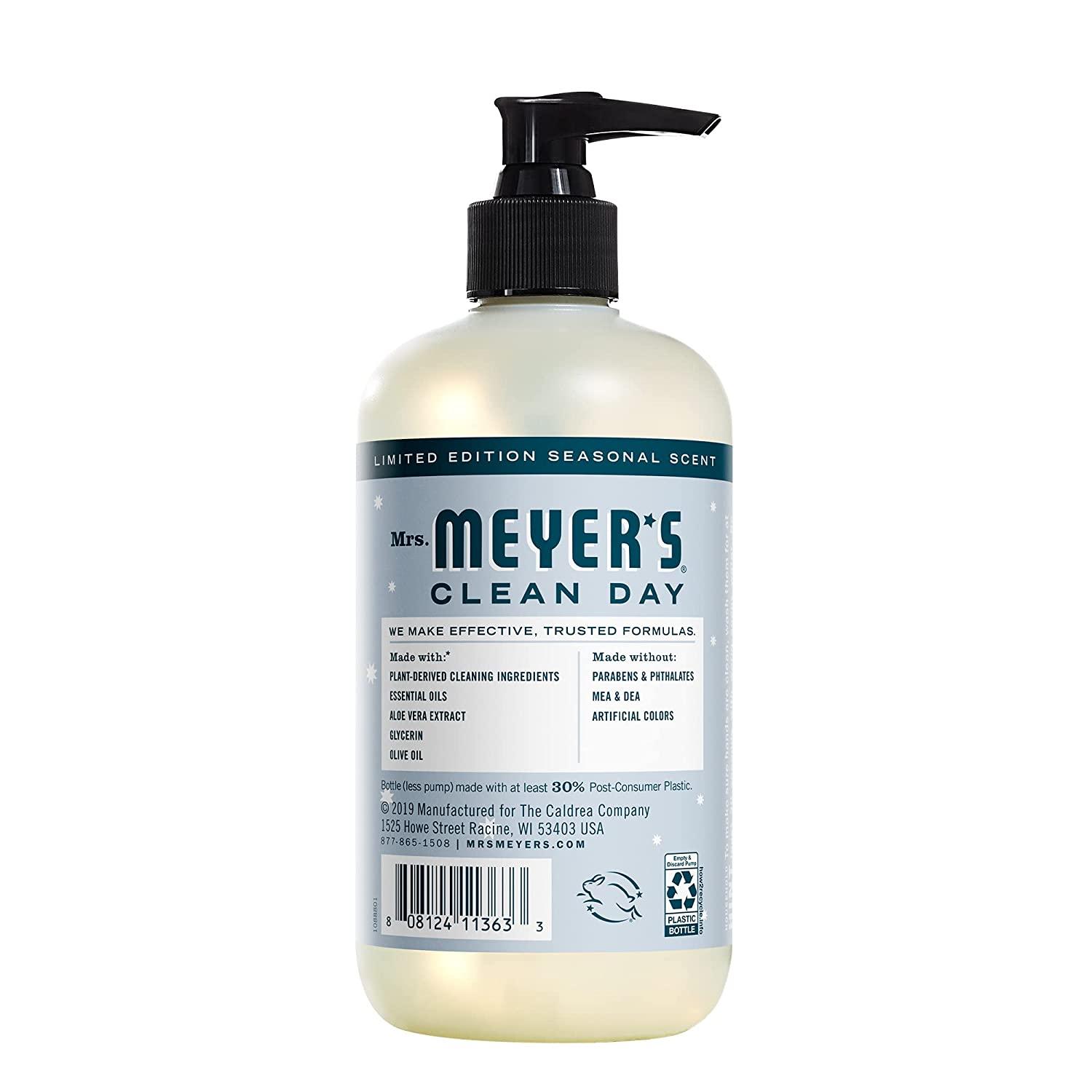 Mrs. Meyer's Hand Soap, Made with Essential Oils, Biodegradable Formula