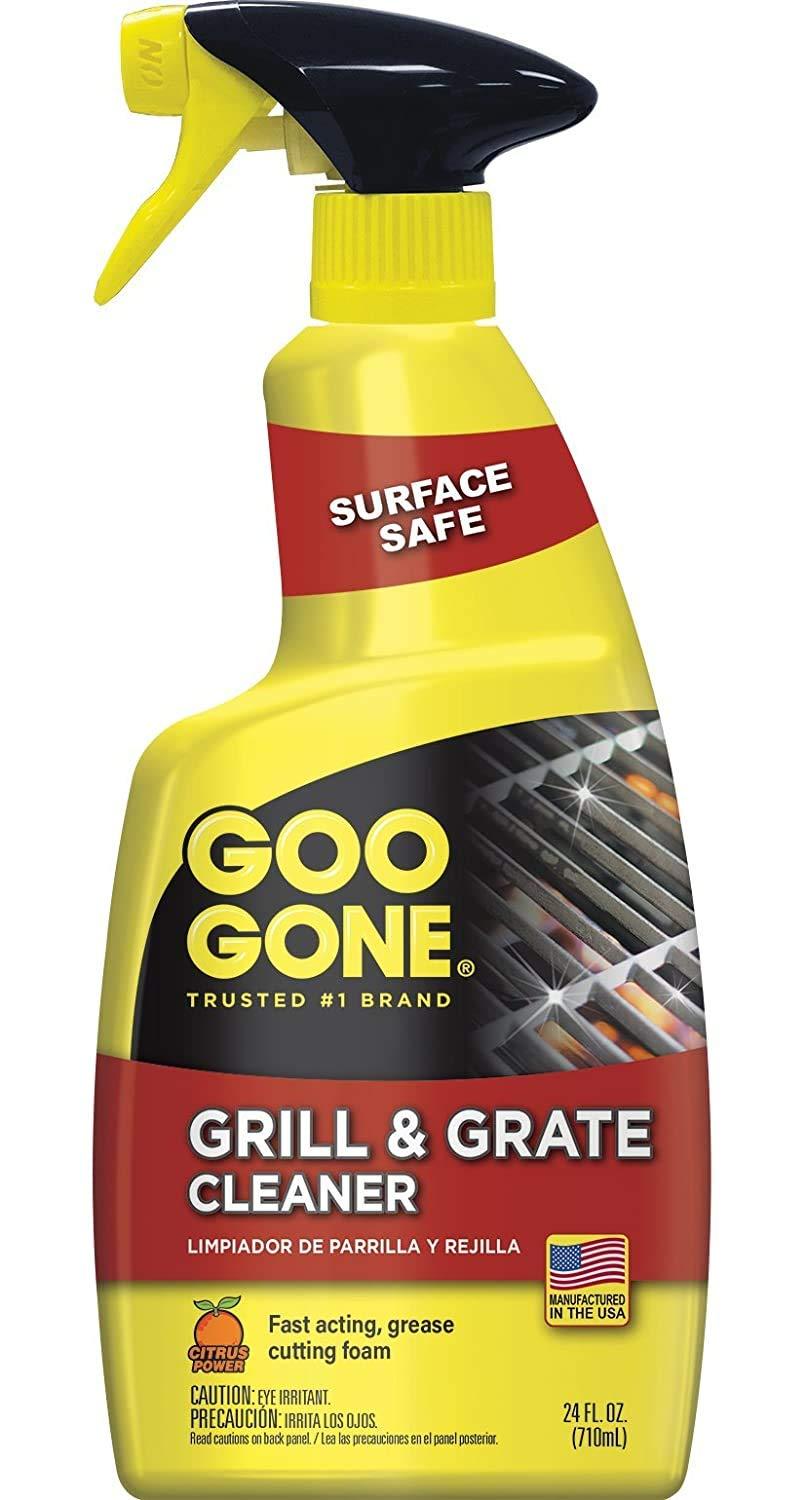 Goo Gone Grill & Grate Cleaner - Cleans Cooking Grates & Racks - 24 Fl. Oz.  4 Pack