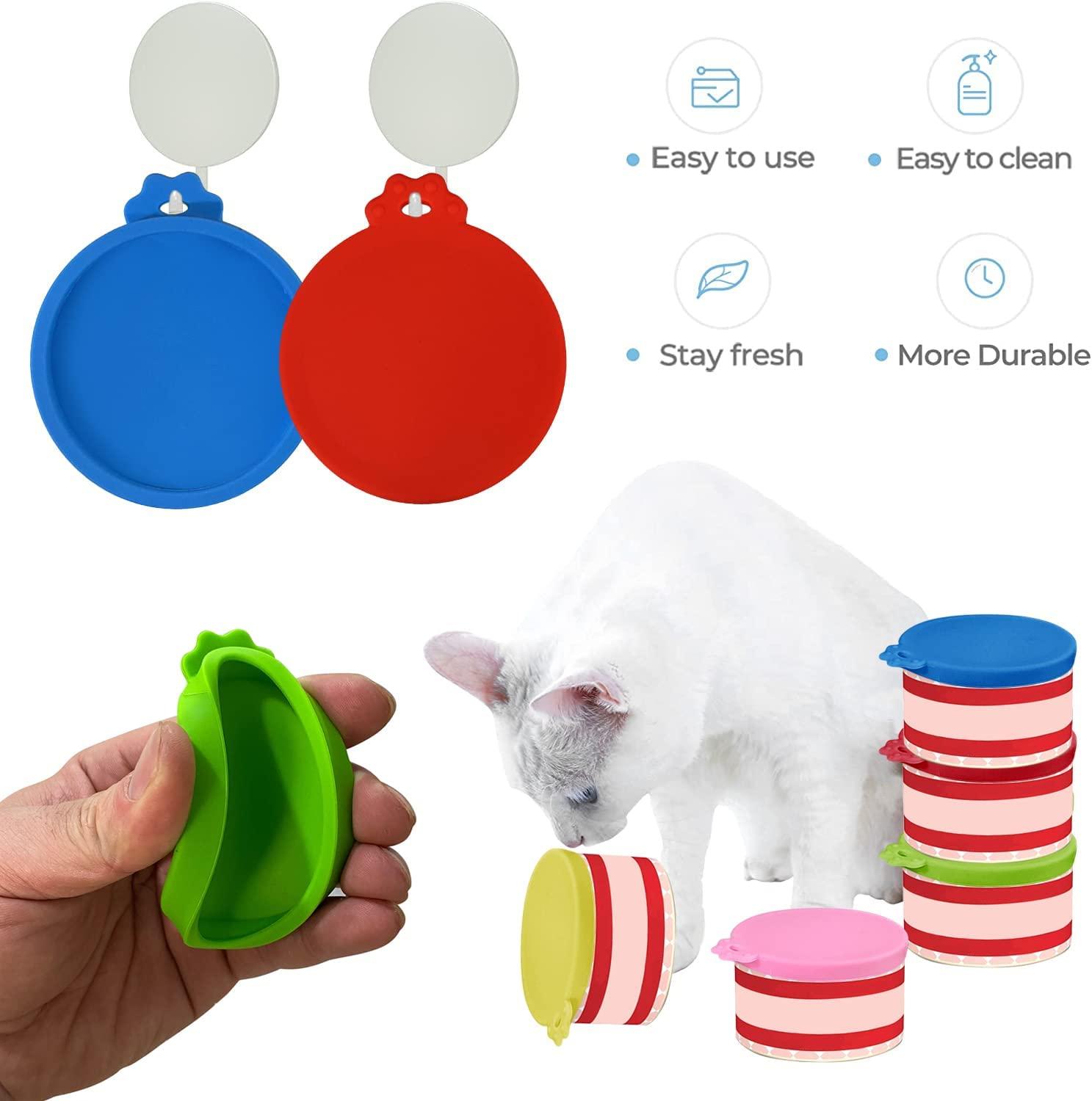Cat food cover online lid