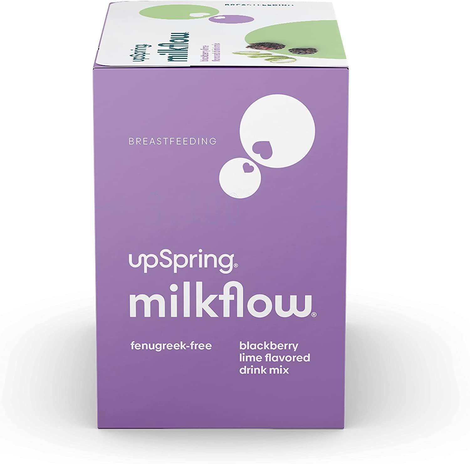 Upspring Milkflow Breastfeeding Drink Mix- Blackberry Lime