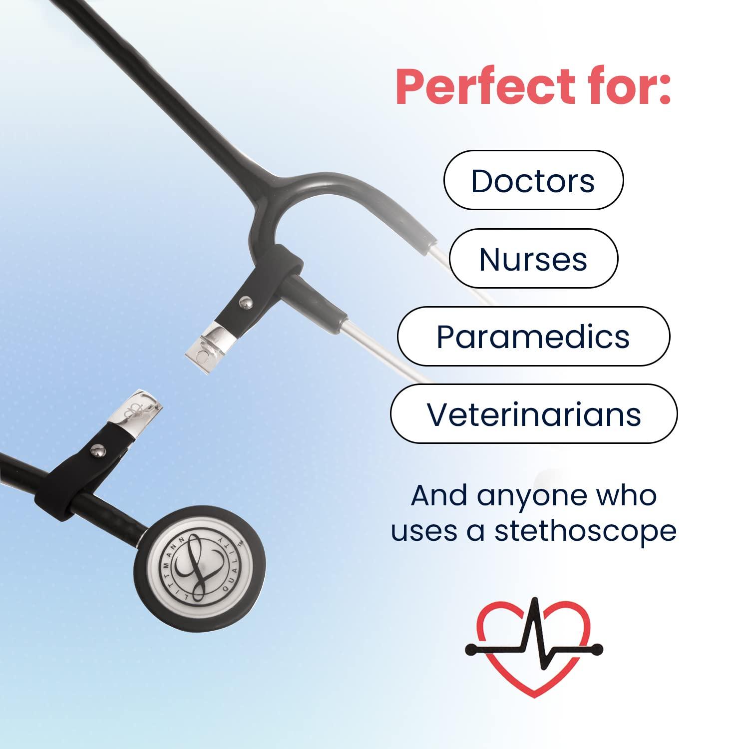 ScopePal Stethoscope Clip for Doctors & Nurses Stethoscope Accessory