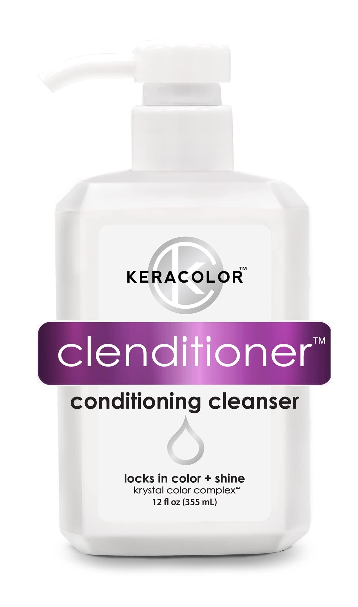 Keracolor Clenditioner Cleansing Conditioner Color Safe Prevents Fade