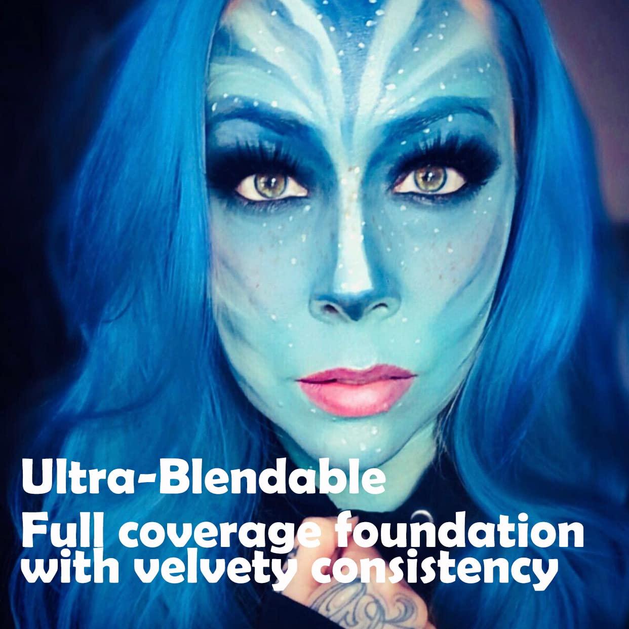 CCbeauty Professional 12 Colors Face Body Paint Kit Oil Non Toxic High