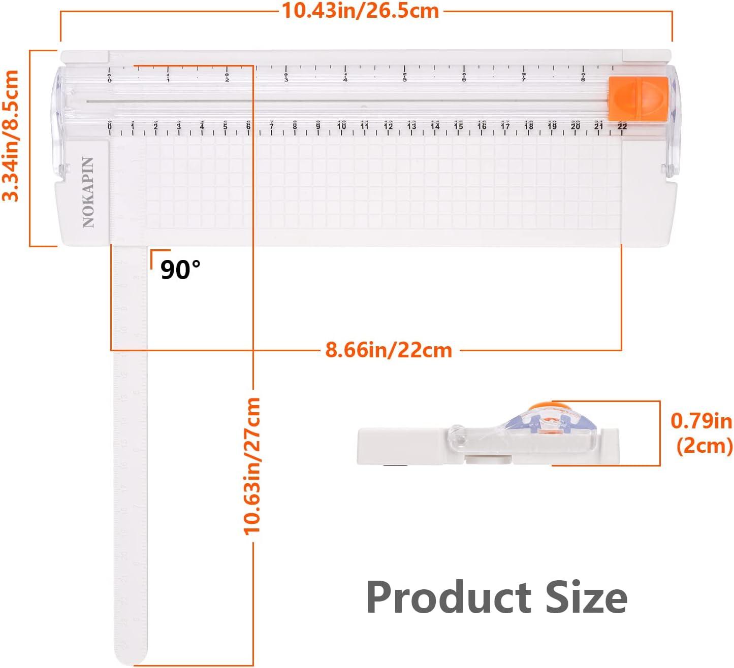 Paper Cutter A5 Paper Trimmer Scrapbooking Tool with Finger