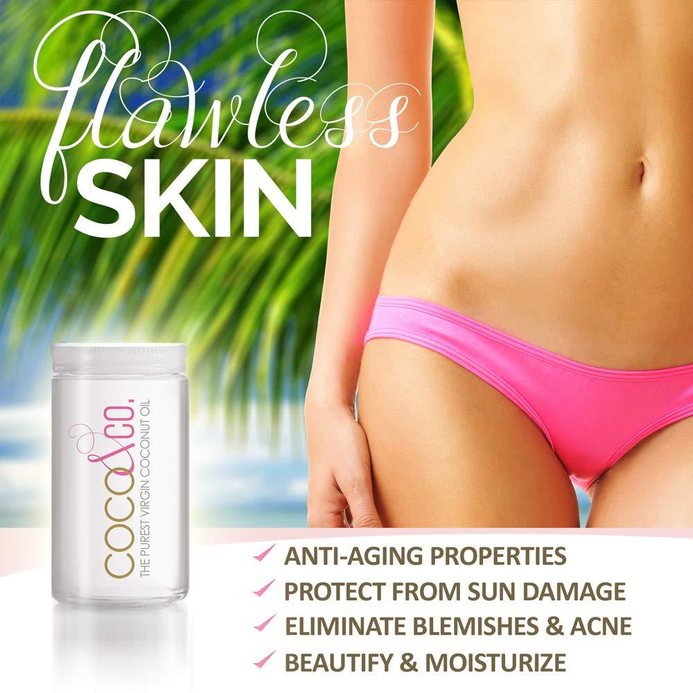 COCO & CO. Organic Pure Extra Virgin Coconut Oil Mini Jar Combo