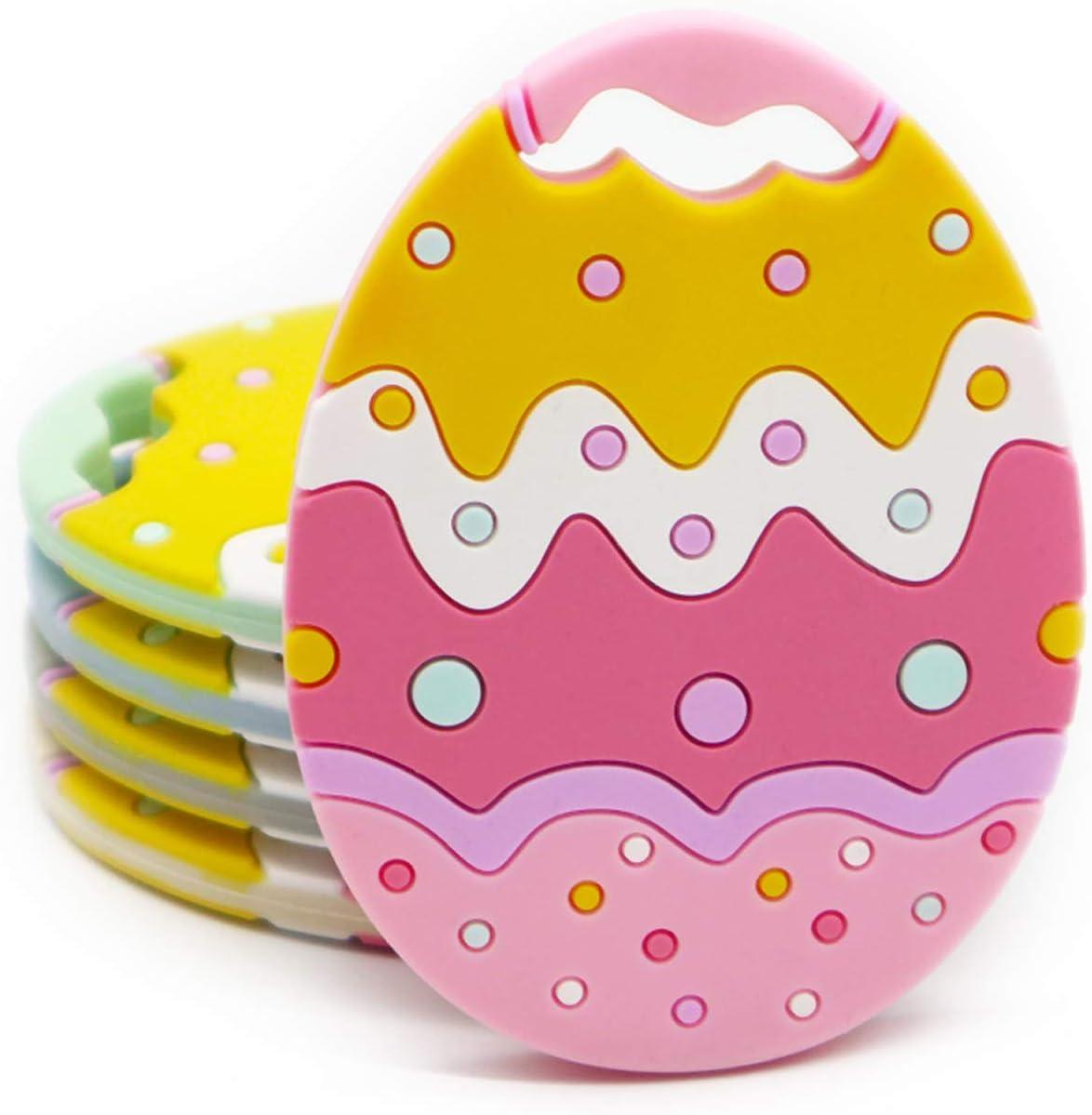 Easter Teething Egg Discount Baby Teething Toy Rabbit Egg Shape