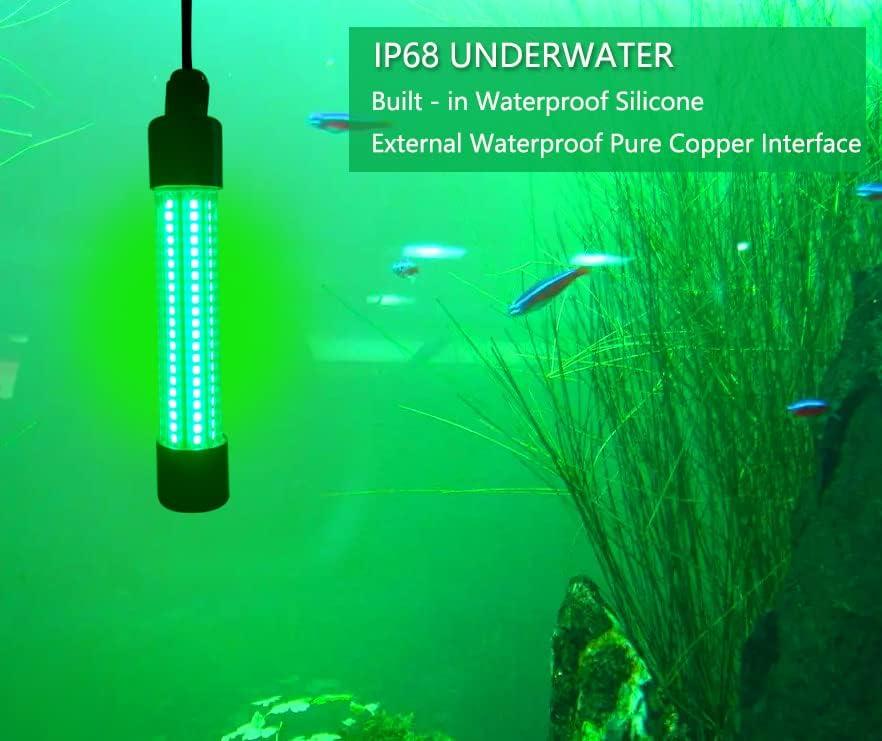 LED Submersible Fishing Light Attracting Fish Underwater Fish Lamp