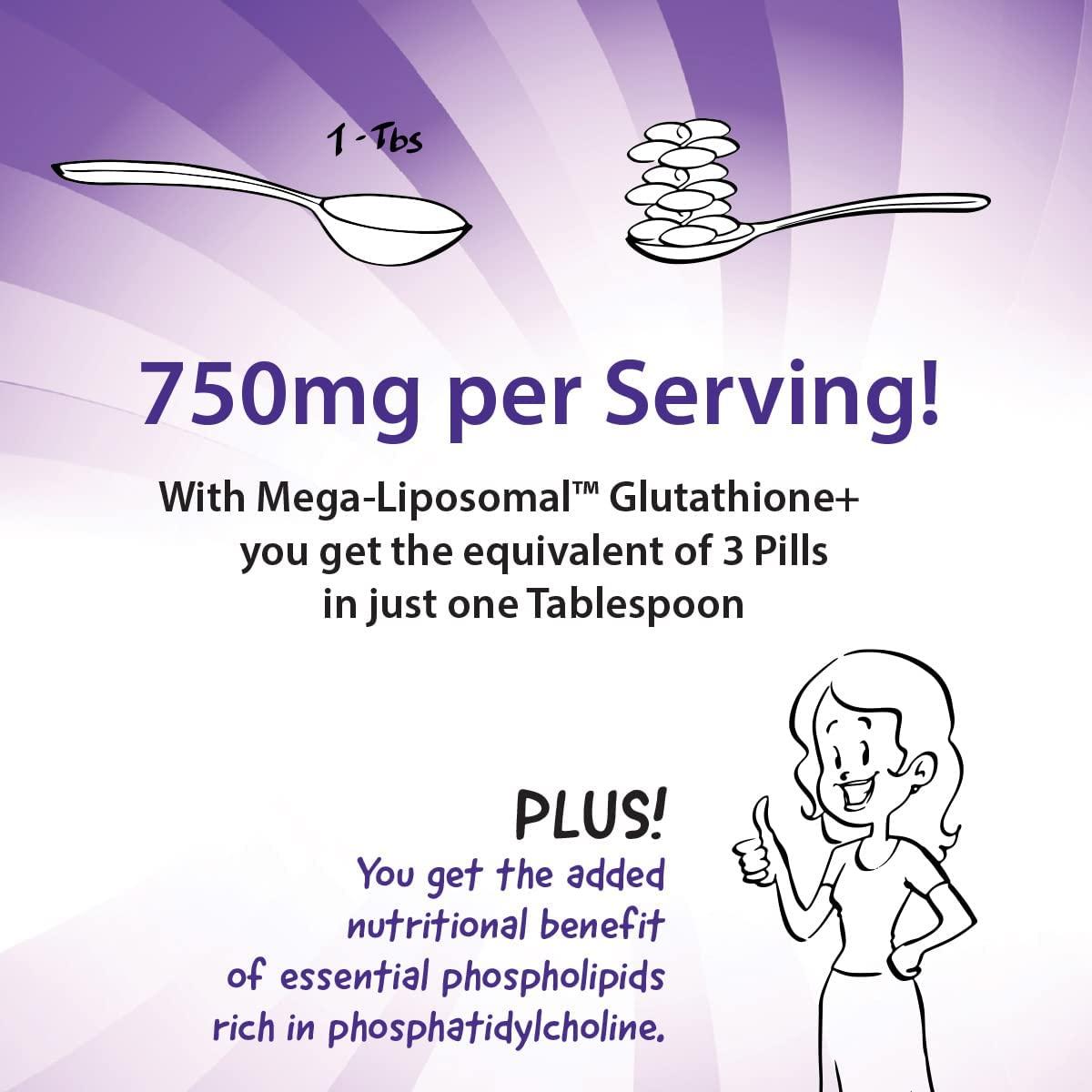 Aurora Nutrascience Mega-Liposomal Glutathione + Vitamin C - 750 mg Organic  Fruit Flavor, 16 fl oz | Buy Now with Express International Delivery