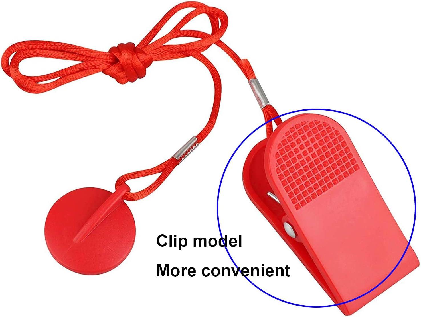 JEDEW Treadmill Safety Key Universal Fit Most Treadmill Magnet