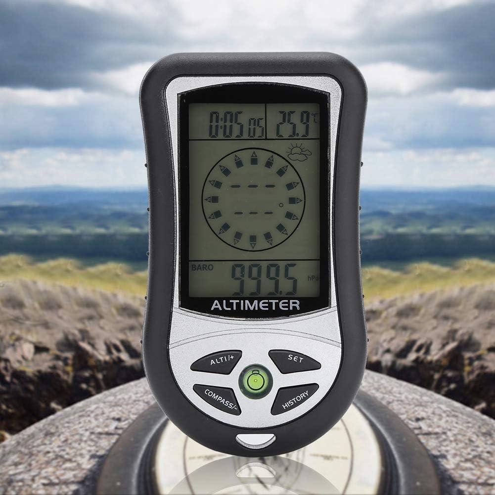 JINYISI Altimeter, Altimeter for Hiking, Four-in-one Multi-Function  Barometer, Outdoor Mountaineering Compass Thermometer, Sports  Multi-Function high