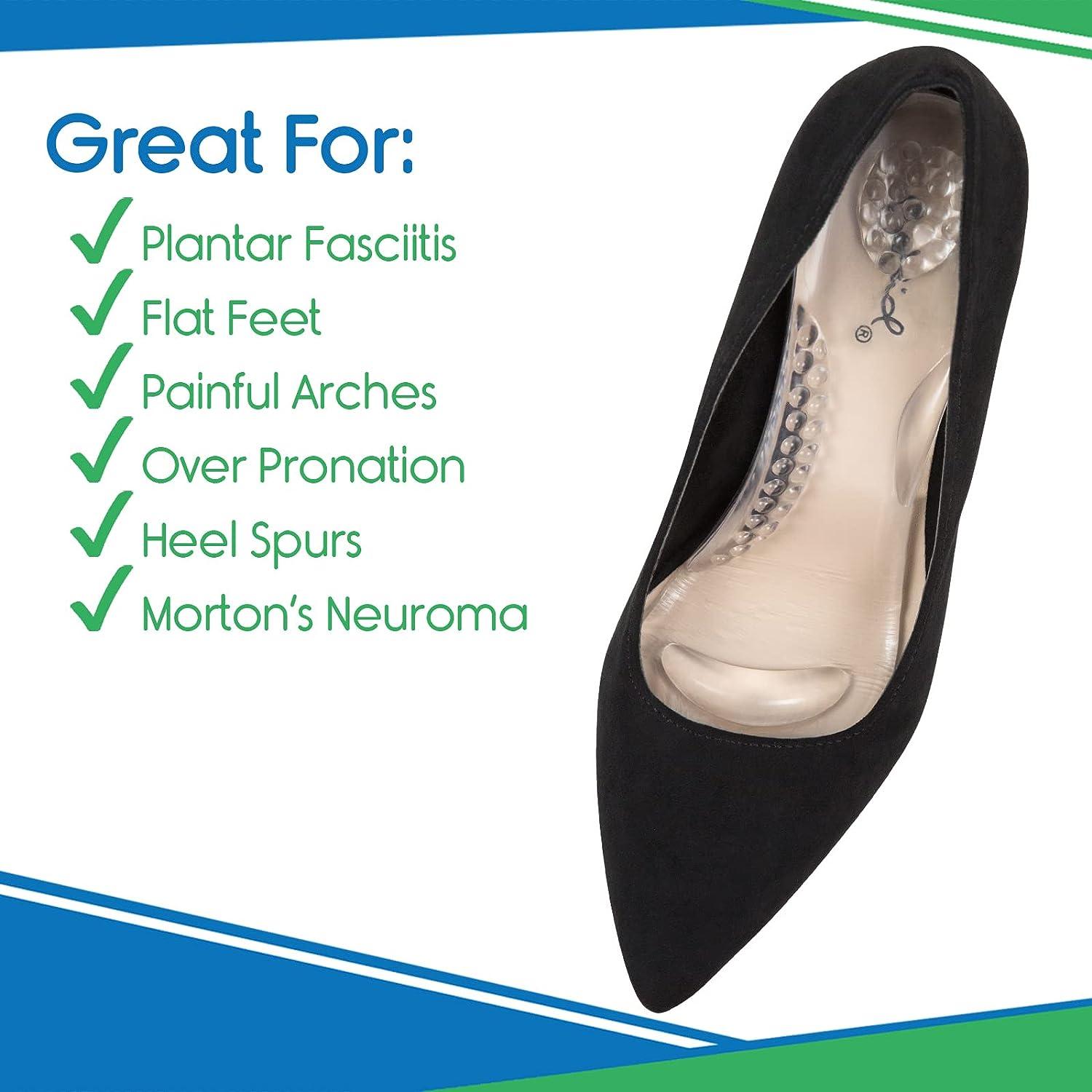 ViveSole High Heels Inserts for Women Silicone Gel Insoles for