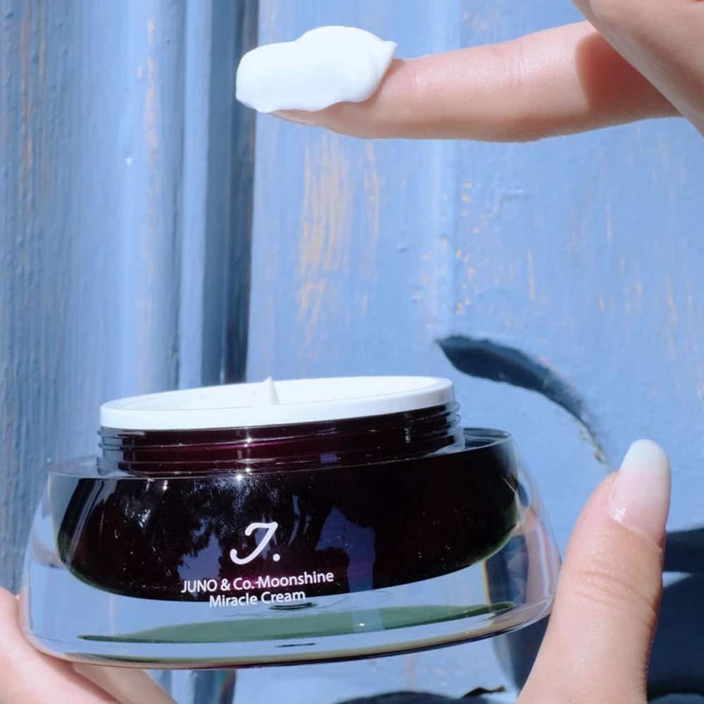 JUNO & Co. Moonshine Miracle Cream, Face Primer Moisturizer Makeup Base