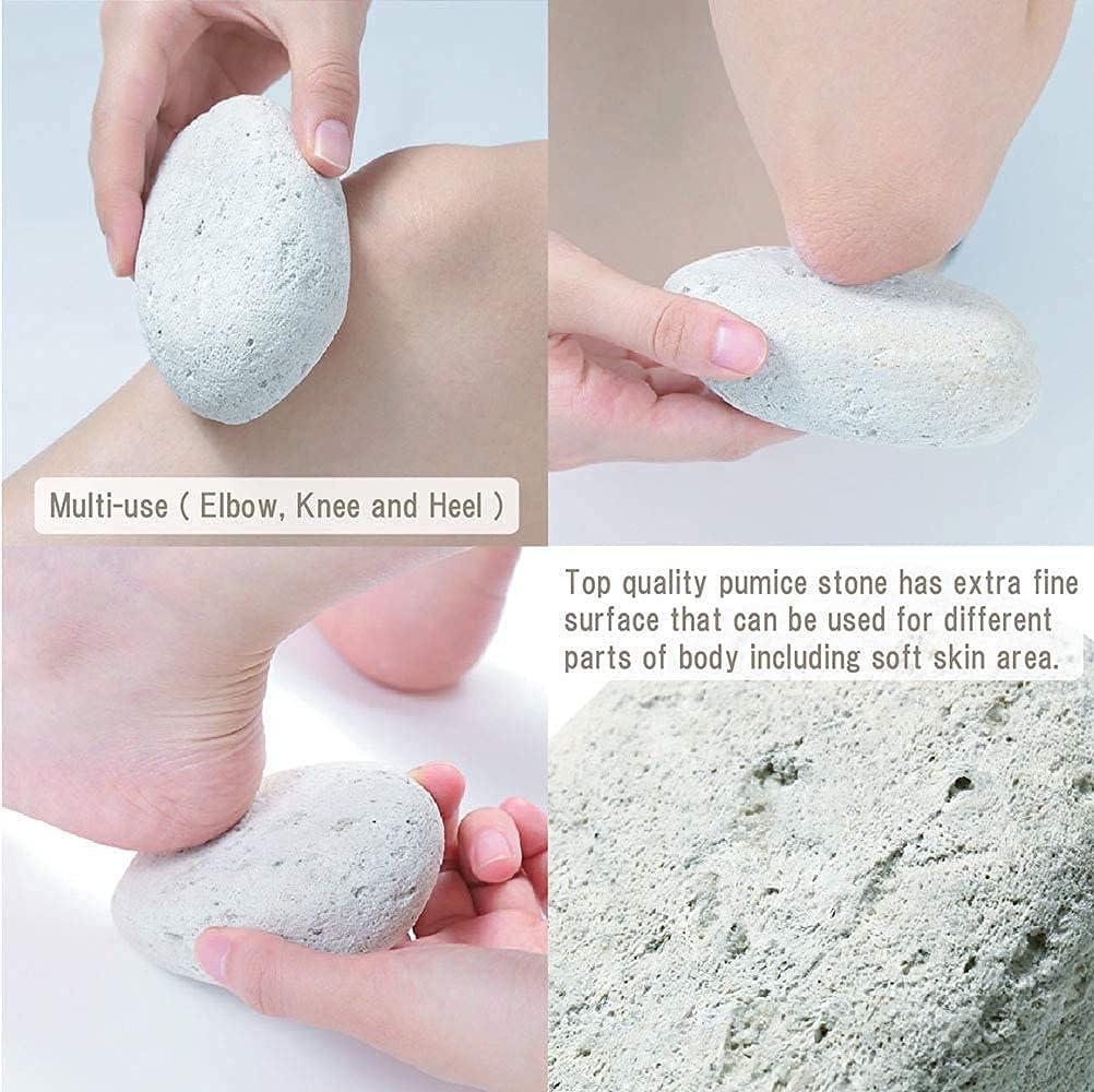 Pumice Stone, Natural Made in Japan Ergonomic Shape, Extra Fine Texture