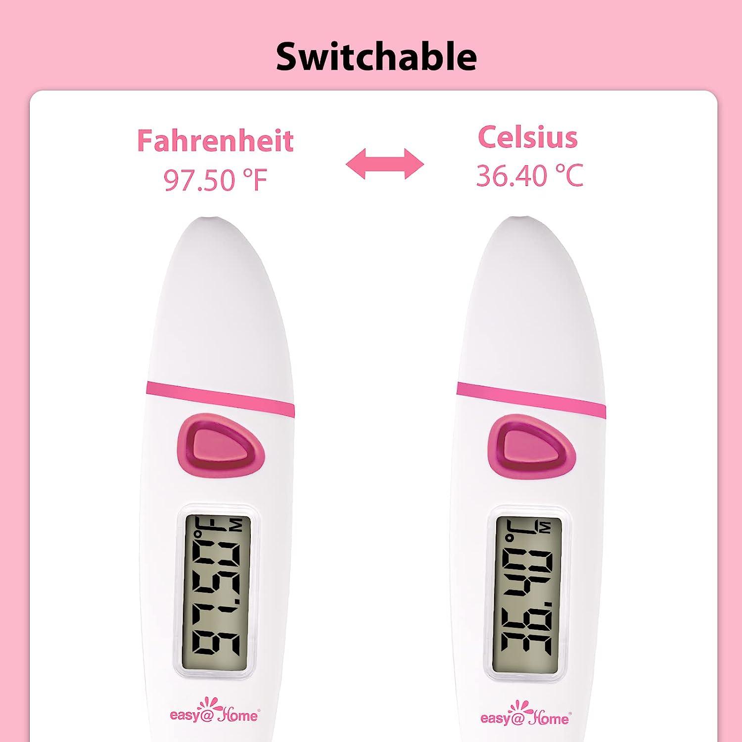EasyHome Basal Body Thermometer for Fertility Prediction Accurate