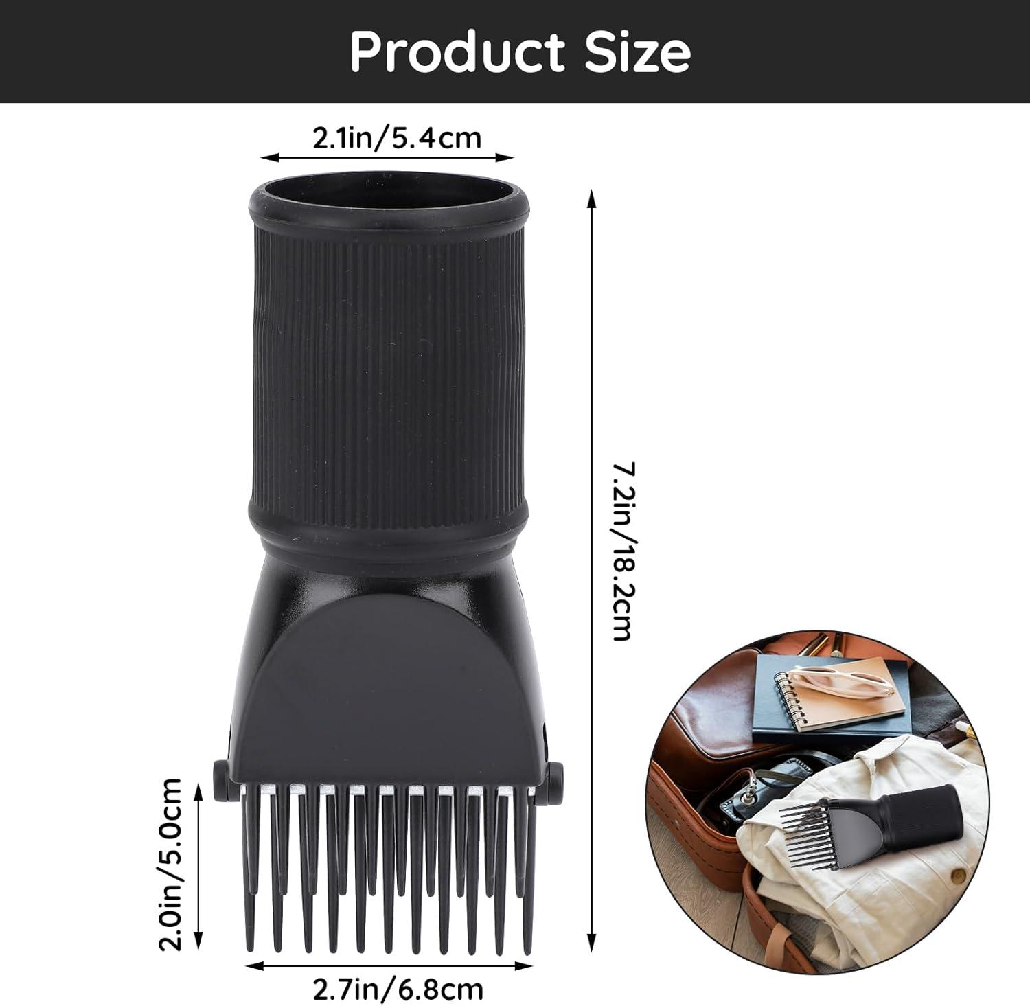 Comb Attachment for Hair Dryer Segbeauty Black Blow Dryer Pik