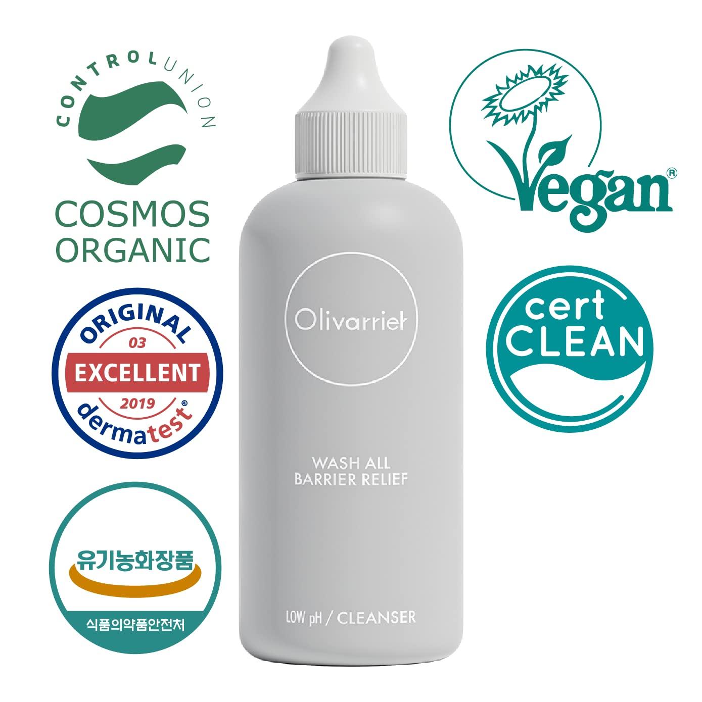 Olivarrier Wash all barrier relief 6.76fl.oz / 200ml Certified Organic