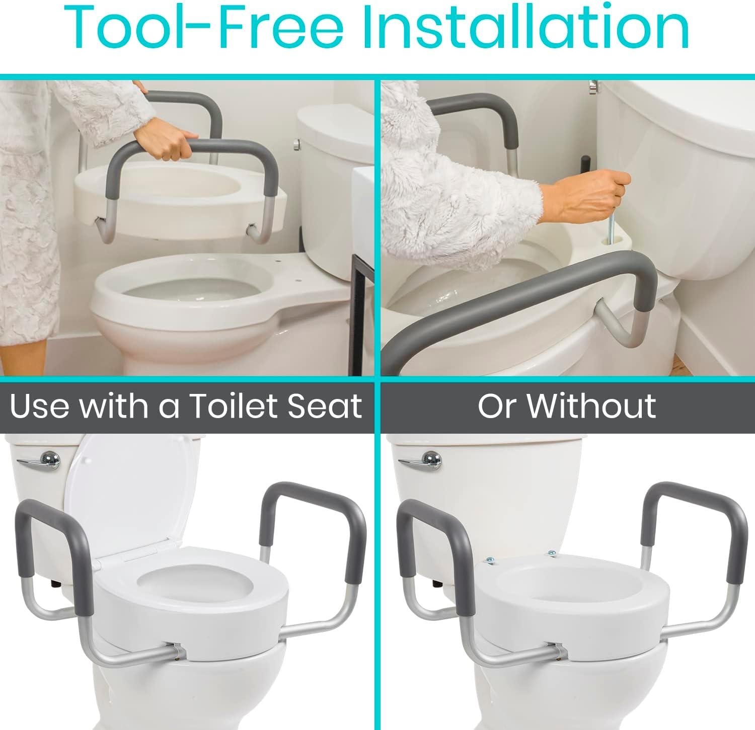 Toilet seat deals risers for elderly
