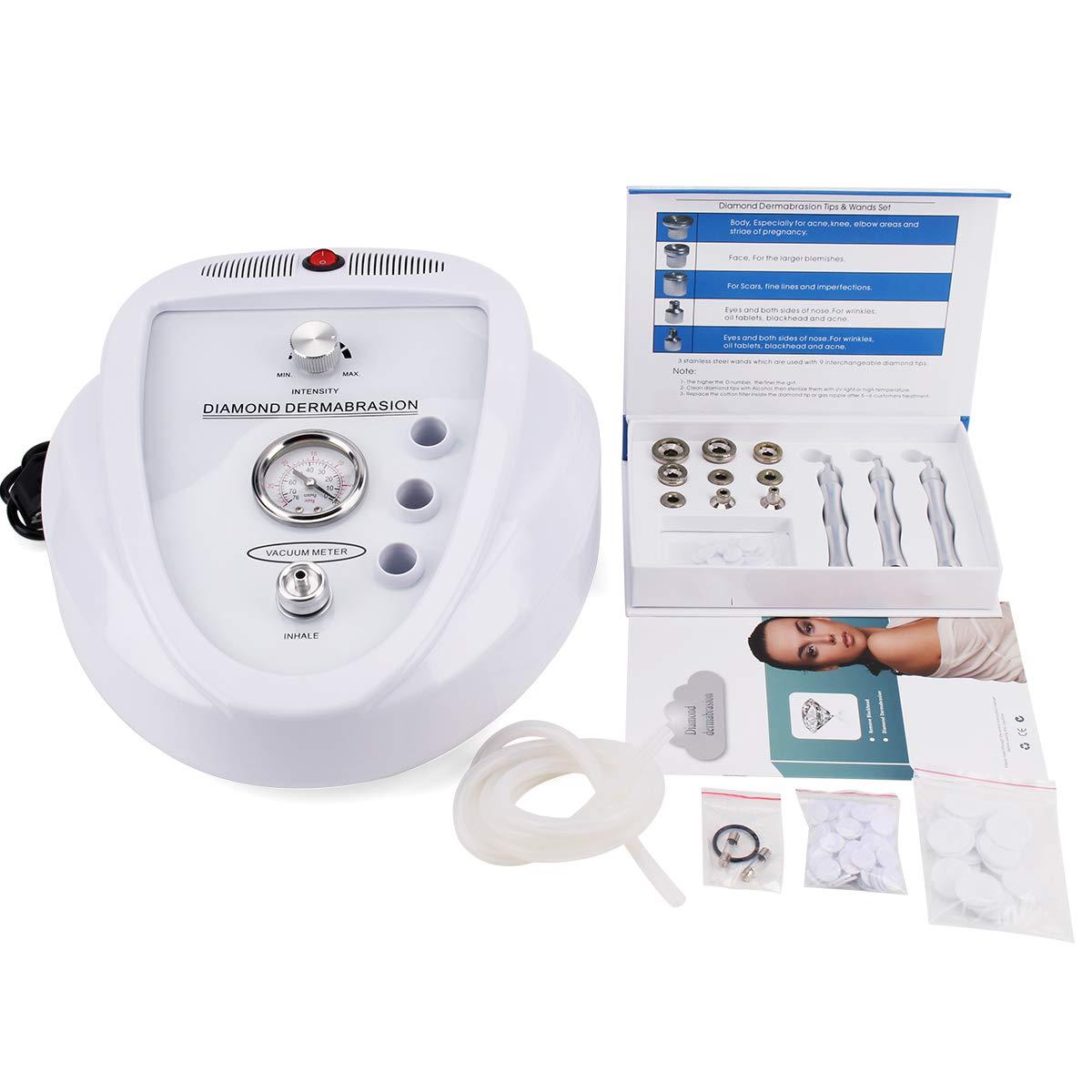 Diamond Microdermabrasion Machine, Yofuly 6568cmHg Suction Power