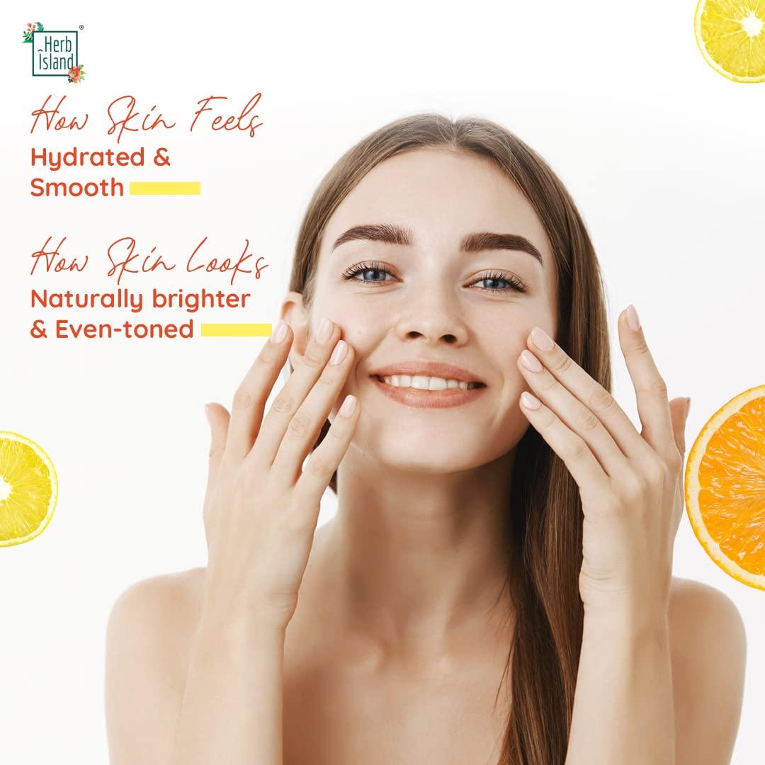 Herb Island Sulphate and ParabenFree Vitamin C Facial Kit with 99