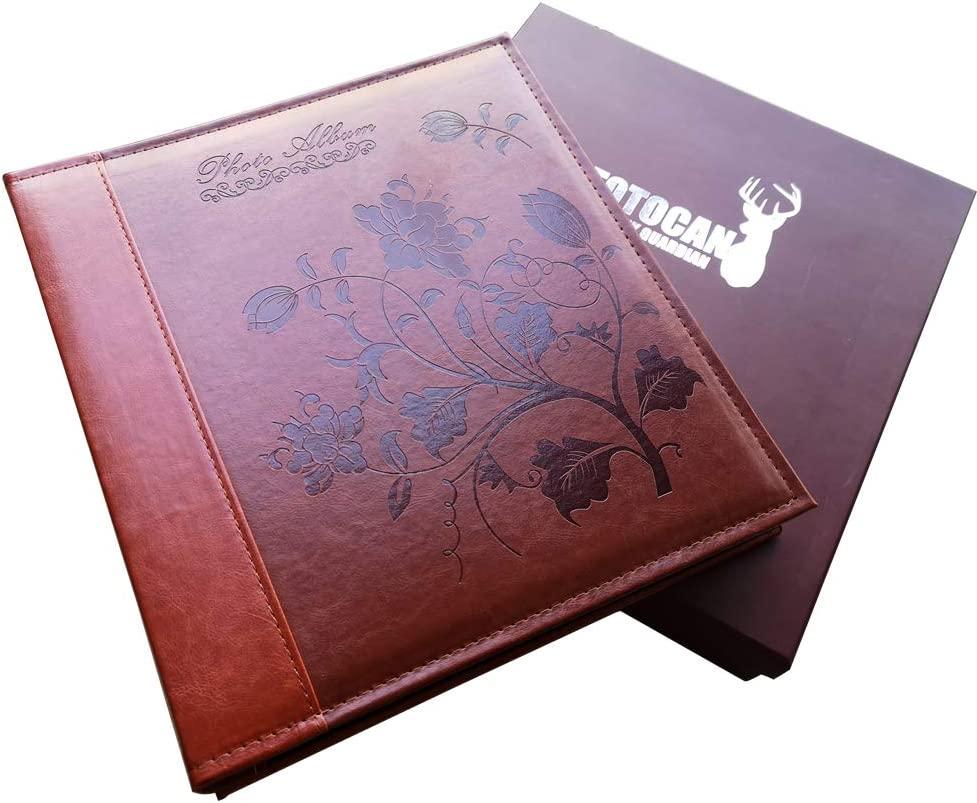 Photo Album 4X6 300 Photos Leather Cover Extra Large Capacity Picture Book  with