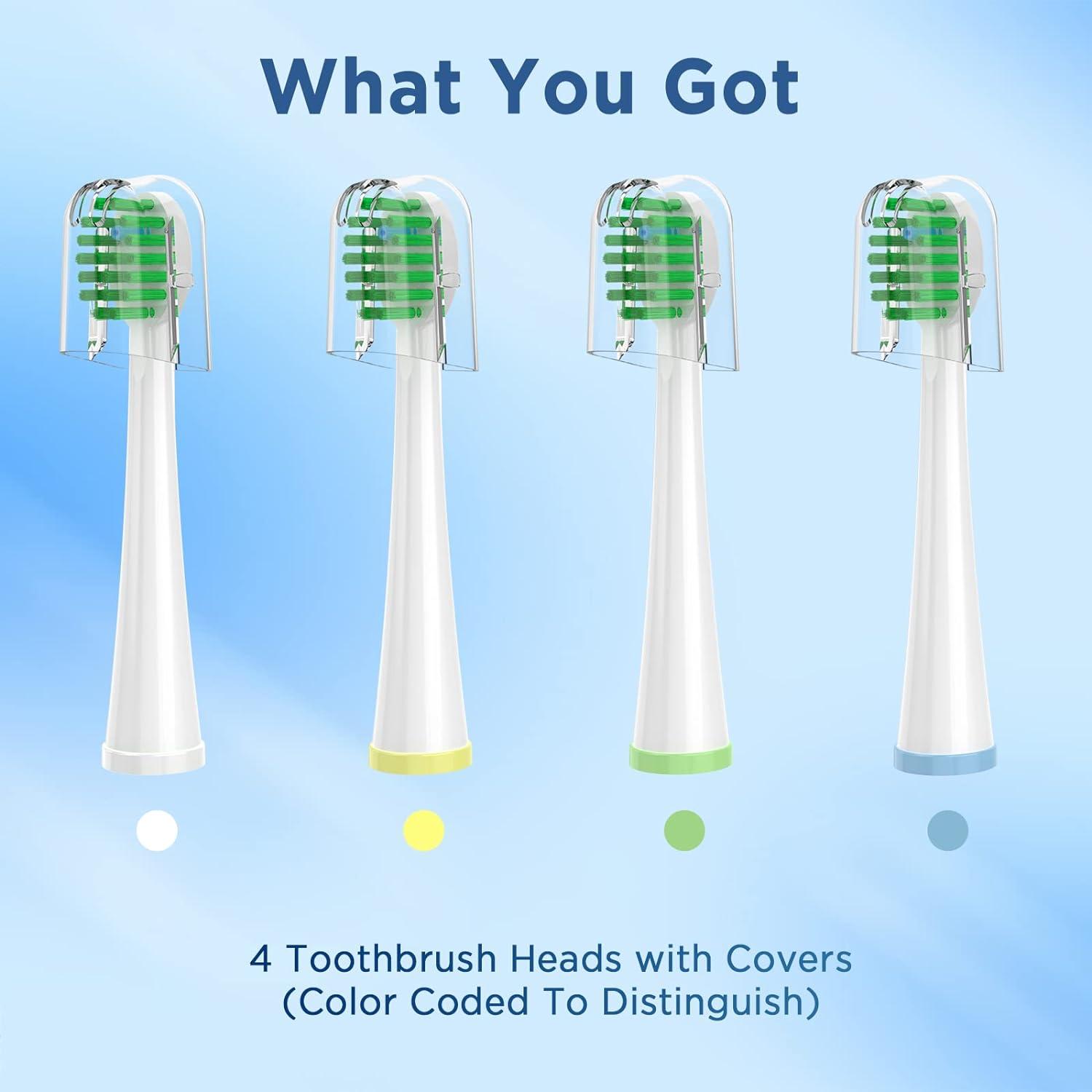 Replacement Toothbrush Heads for Water Pik Sonic Fusion (SF01 / SF02