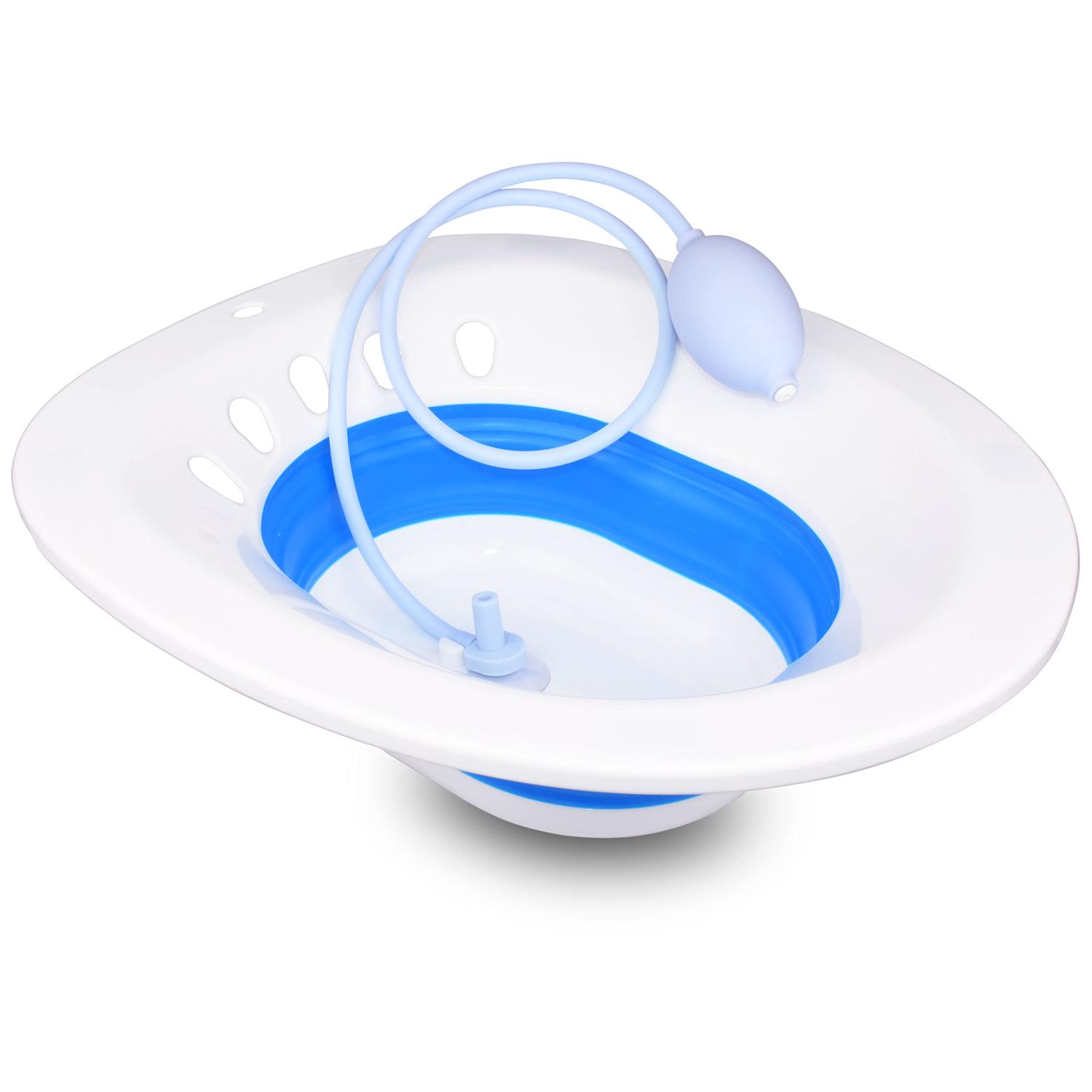 Sitz Bath for Toilet Seat, Hemorrhoids Treatment, Postpartum Care