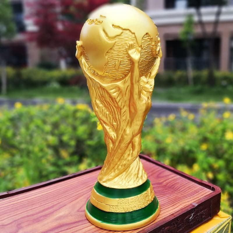 FIFA World Cup Qatar 2022 Trophy Replica in Display Case Official Licensed  Product)