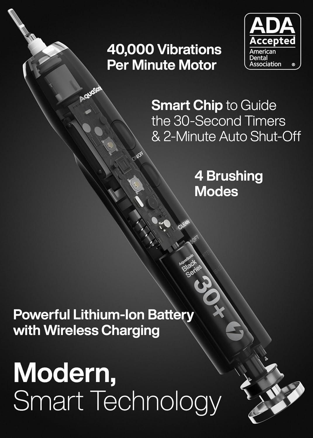 AquaSonic Series Electric Toothbrush