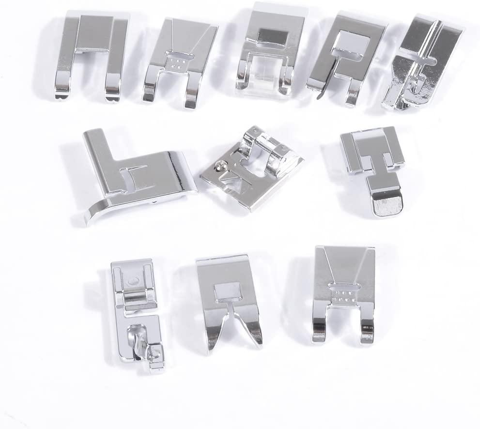 Sewing Machine Presser Feet Set 42 Pcs for Brother, Babylock, Singer,  Janome, Elna, Toyota, New Home, Simplicity, Necchi, Kenmore, and Most of  Low Shank Sewing Machines 42 pcs presser feet set