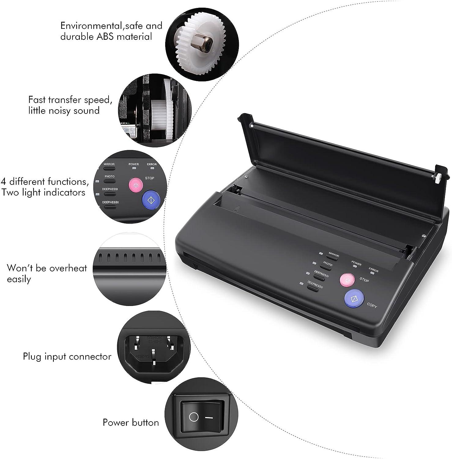 Tatelf Tattoo Transfer Stencil Machine