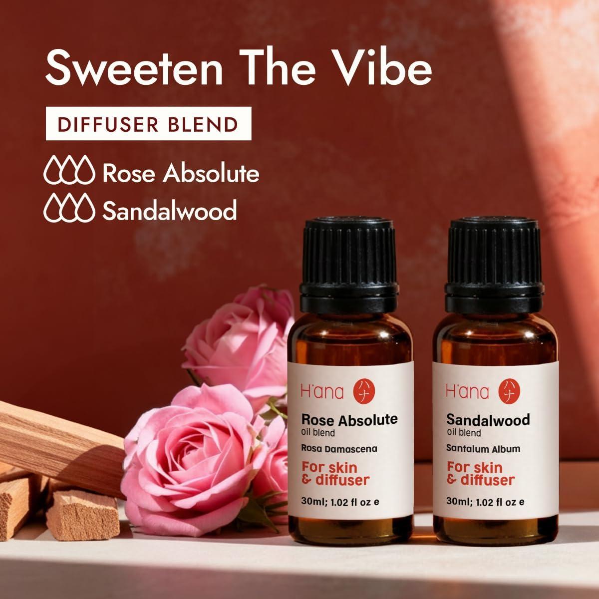 Hana Rose Essential Oil - 100% Pure Therapeutic Grade for Skin