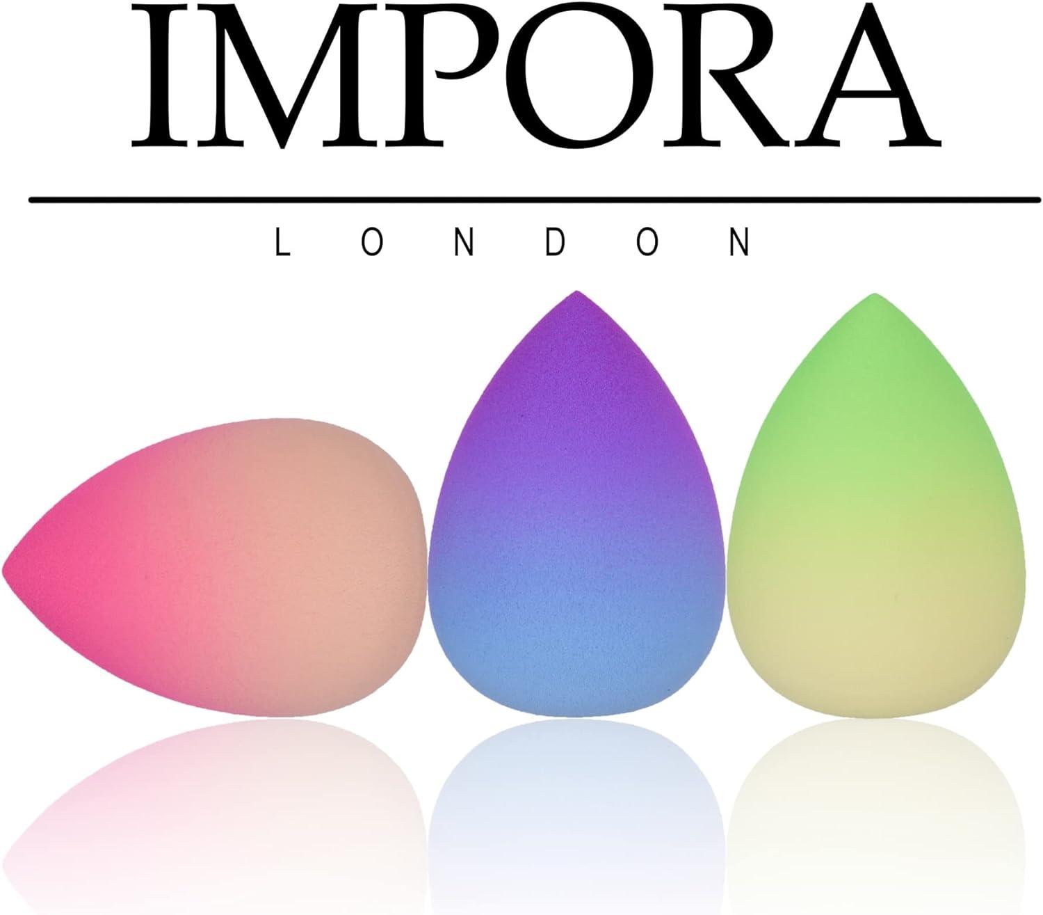 Beauty Makeup Blender/Foundation Sponge Trio Set by Impora London