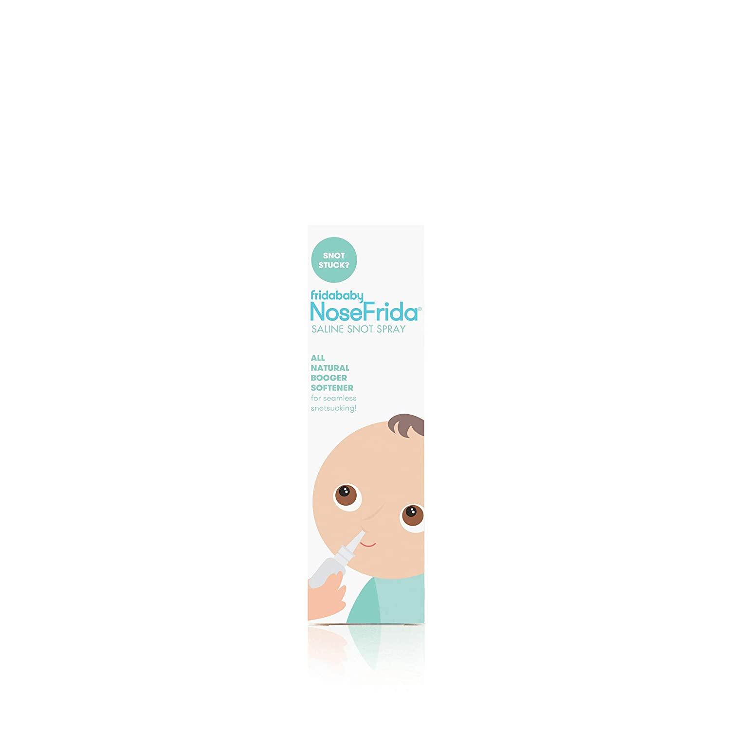 NoseFrida Saline Spray by Frida Baby 0.68 oz Nasal Spray to Soften