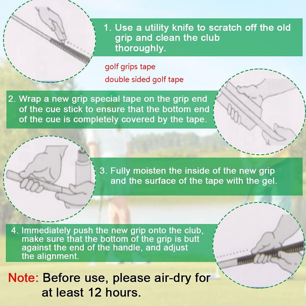 Wekje 2" X33yard Double Sided Golf Grip Tape,Golf Grip Kits for