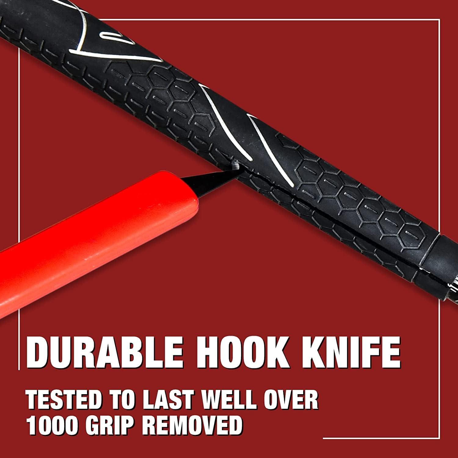 Complete Golf Regripping Kit with 15 Tapes, Vise Clamp, and Hook Blade